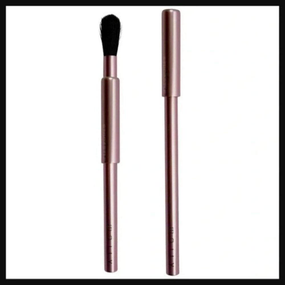 Mally Beauty Eyeshadow Blending Brush With Glide Cover NEW